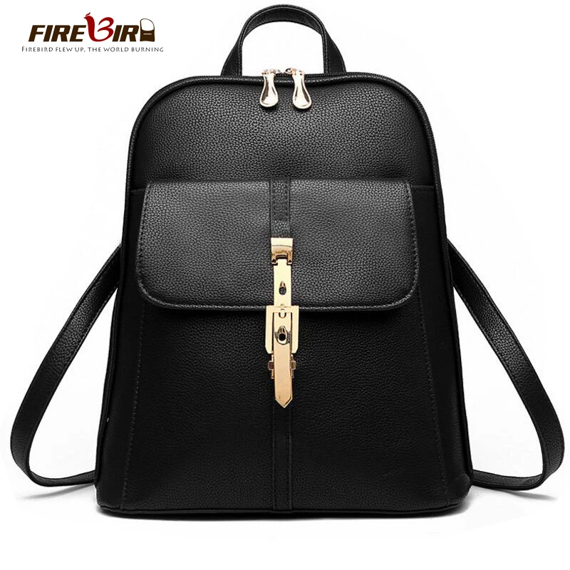 EXCELENTE CALIDAD MOCHILA DE PIEL COLOR NEGRO