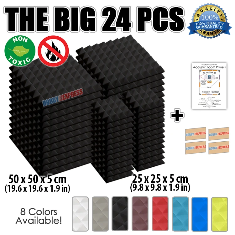 Goedkoop Arrowzoom Piramide Materiaalin Geluidsabsorptie Studio Tegels 19.6x19.6x1.9 \