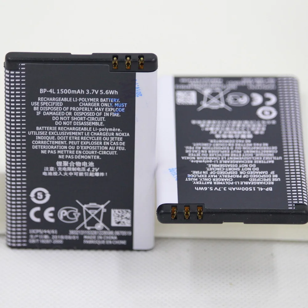 Аккумулятор для телефона Nokia E61i E63 E90 E95 E71 6650F N97 N810 E72 E52 1500 мАч BP4L BP 4L|Аккумуляторы
