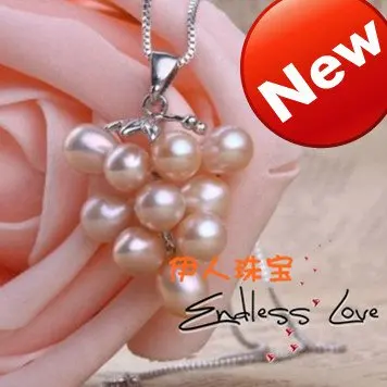 

FREE SHIPPING Fashion Charm Freshwater Pearl Pendant, no Chains, Good/Nice Gift for Christmas Promotion Hot!!!