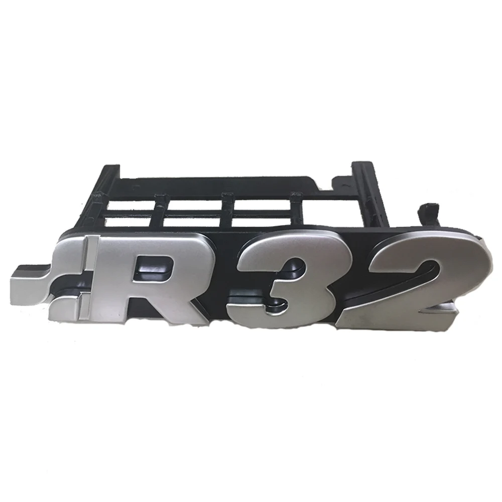  SBAIREA R32 R36 Car 3D Sticker for VW Golf R32 Front Grill Badge Emblem R32 Boot Logo Sticker R36 R