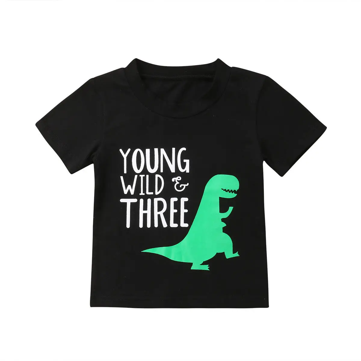 young wild and three t shirt