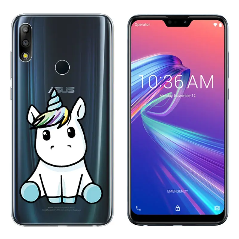 Soft TPU Case For Asus Zenfone Max Pro M2 ZB631KL Silicone Zenfone Max M2 ZB633KL Cover Transpatent ZB 631KL Fundas ZB633 KL Bag (31)