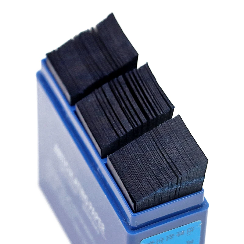600sheets/box 2 Boxes Dental Articulating Paper Strips and 1pc Articulating Paper Tweezer Blue/Red Dentist Tools-1