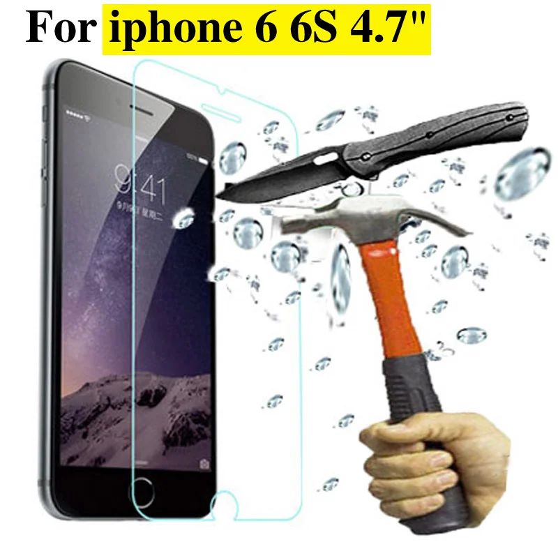 Чехол из закаленного стекла Ultra HD премиум класса для iPhone 6 6s plus защитная пленка