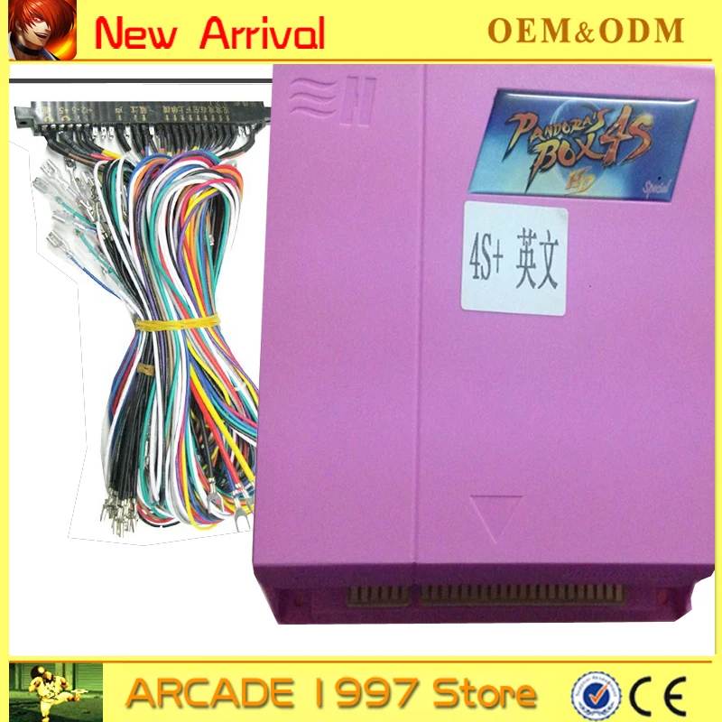 

815 in 1 Original pandora's box 4s plus with jamma harness Jamma Arcade Mutligame Board 815in1