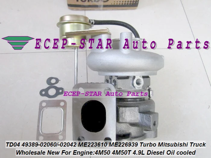 TD04 TD04-4 49389-02060 49389-02042 ME223610 ME226939 Turbo For Mitsubishi Truck 4M50 4M50T 4.9L Diesel Oil cooled (1)