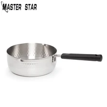 Мастер Звезда 22 см нагревательный горшок различных размеров из нержавеющей стали мгновенная лапша майка яичная кастрюля для супа кухонная посуда