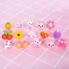 10 pièces en plastique coloré enfants anneaux dessin animé mignon haute qualité bijoux cadeaux pour garçons et filles ► Photo 3/6