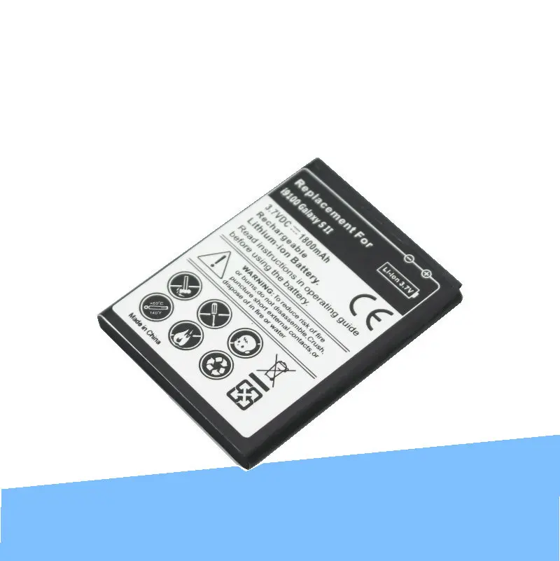 Аккумулятор и зарядное устройство для Samsung Galaxy S2 II I9100 1800 i9100g i9103 i9105 i9050 I9108 i9188 2x9100