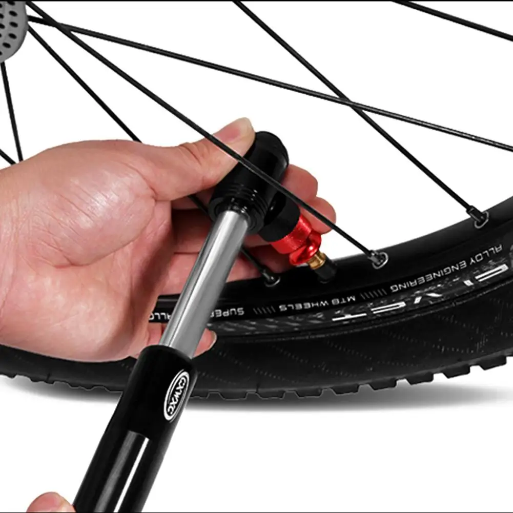 Портативный велосипедный насос из алюминиевого сплава, Сверхлегкий воздушный CO2 насос для велосипеда, велосипедный насос Schrader& Presta, Мини Ручной велосипедный насос