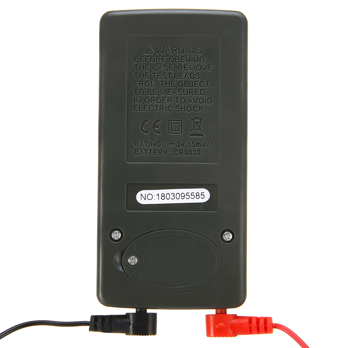 AN101Digital Multimeter AC/DC Pocket Voltmeter Ammeter OHM Automatic Tester LCD Display Meter Overload Protection 110*55*10mm