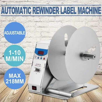 

Automatic Label Tags Rewinder Rewinding Machine Printer Workroom Worker HOT