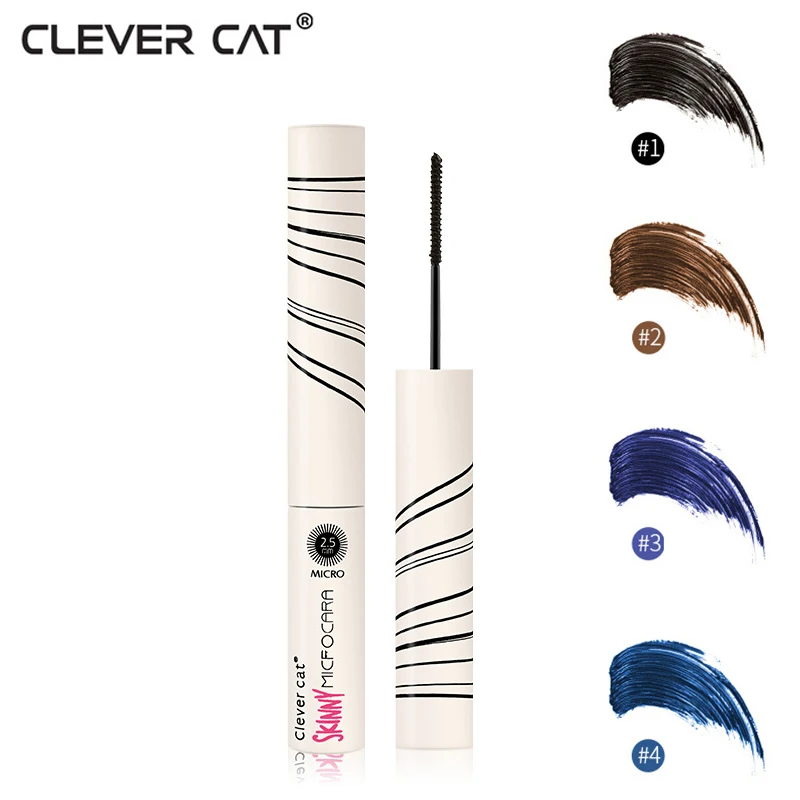 

New 3D Silk Fiber Lash Mascara Waterproof Black Mascara For Eyelash Extension Thick Lengthening Eye Lashes Cosmetics