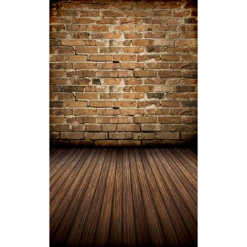 

Customize washable wrinkle free texture old brick wall photography backdrops for model photo studio portrait backgrounds F-1598