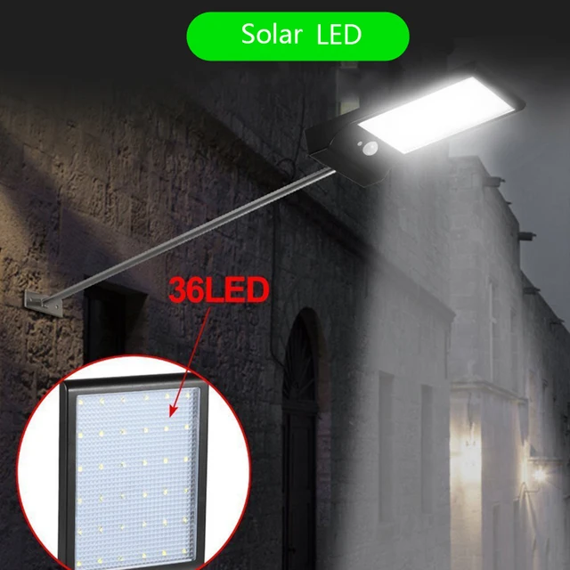 Newest 450lm 36 Led Solar Street Light Pir Motion Sensor Newest 450lm 36 Led Solar Street Light Pir Motion Sensor Garden Security Lamp Outdoor
