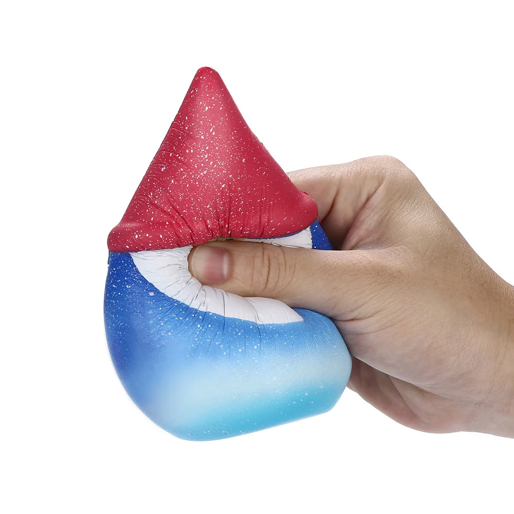 Squishies Рождество Радуга Санта медленно поднимающиеся сжимаемые игрушки снятие стресса игрушки мягкие Мультяшные игрушки squeish Новинка