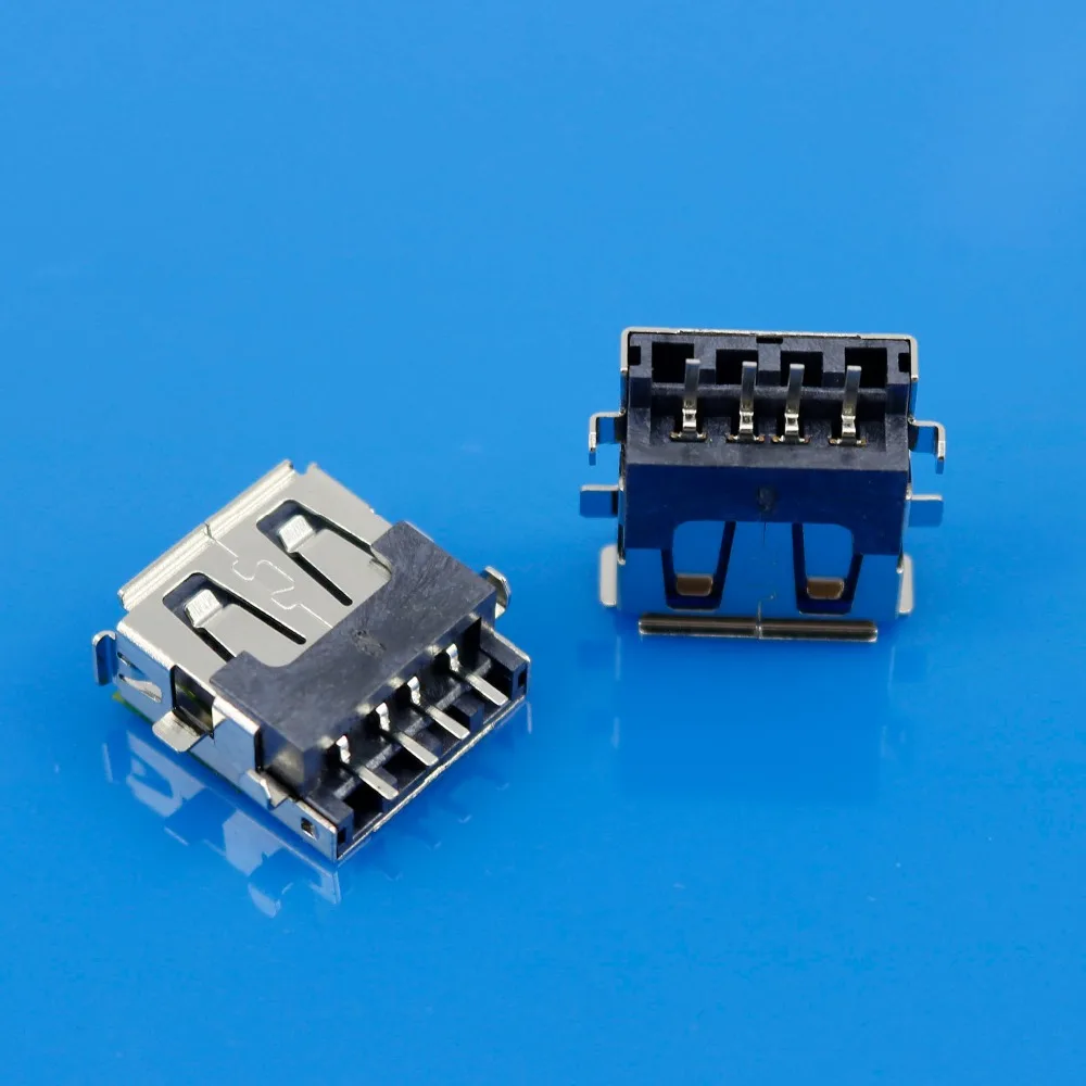 JCD 1pcslot 2.0 USB Jack Connector for Lenovo Laptop Tablet etc USB Port 4pin SMD US-063