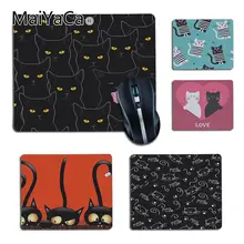 MaiYaCa más vendidos diseño personalizado nuevos gatos de alta velocidad Popular Logo del juego Vintage con estilo alfombrilla de ratón de juego rectángulo Mousepad