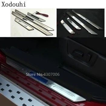 

Car pedal Door sill scuff plate stick External LED threshold For Nissan X-trail xtrail T32/Rogue 2008 2009 2010 2011 2012 2013