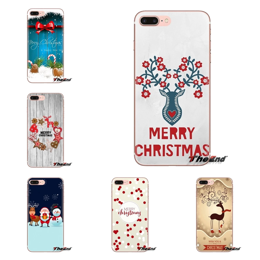 Для iPod Touch Apple iPhone 4 4s 5 5S SE 5C 6 S 7 8 X XR XS Plus MAX merry Christmas прозрачный мягкий чехол Чехлы |