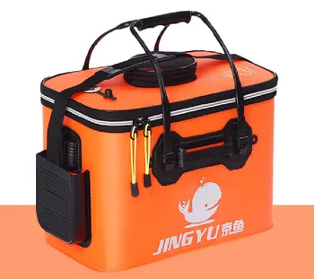 

EVA Fishing Bag Folding Bucket Portable Camping Hiking Thickening Outdoor Live Fish Transport Barrel Fishing Box High Quality