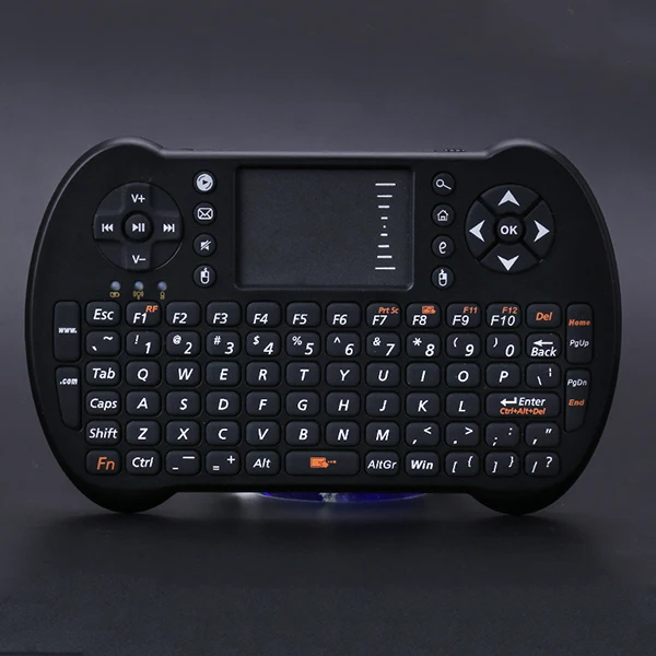 HOT-S501 мини 2,4 ГГц Беспроводная клавиатура QWERTY Air mouse Combo для компьютера, Android Tv Box/телефон английская версия