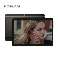 KOSLAM 10 Inch Android 7.0 Tablet PC 1920x1200 IPS Screen Quad Core 2GB RAM 16GB ROM Dual SIM Card 4G LTD FDD Phone Call Phablet