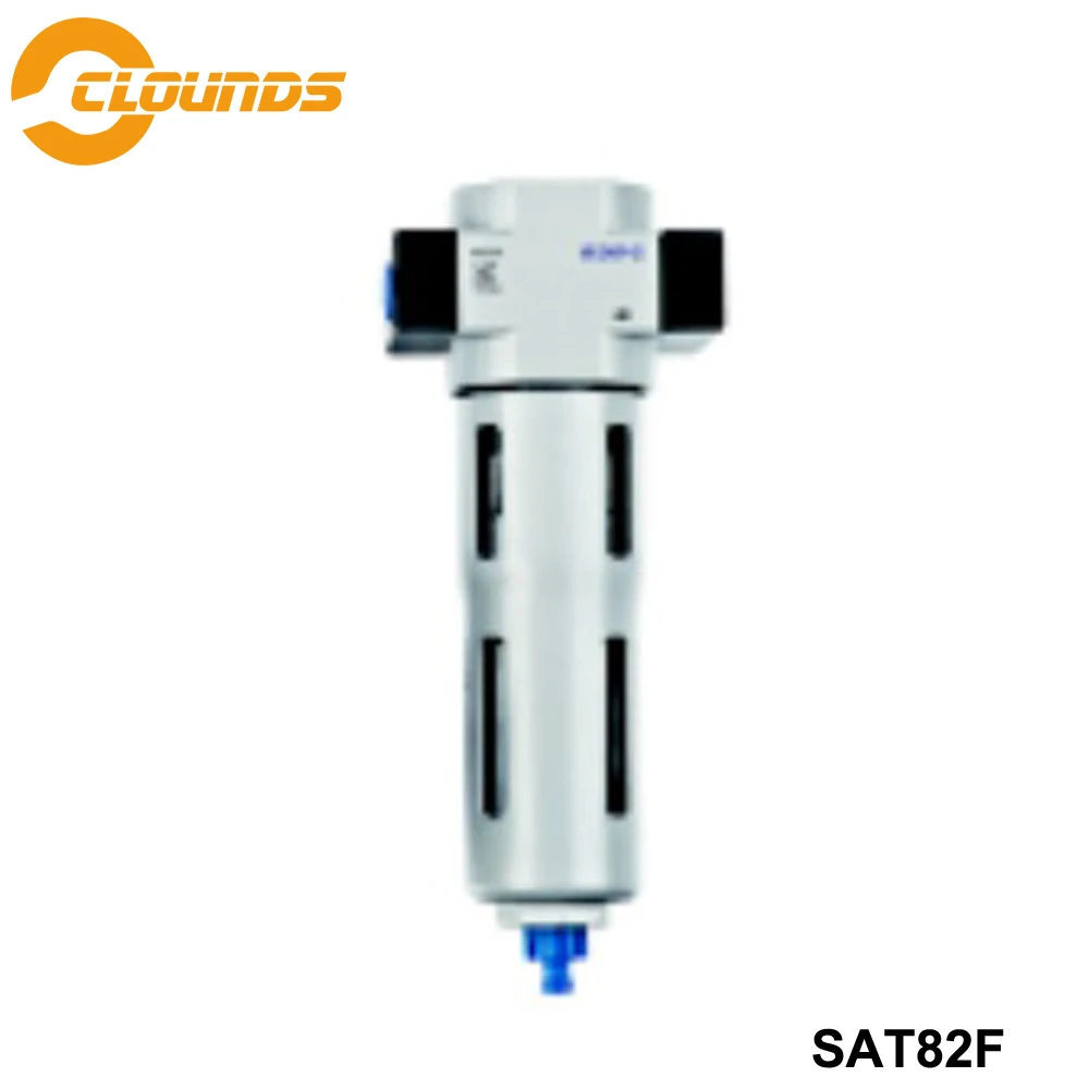 

SAT82F Air Preparation Units Filter Regulator FRL Air Compressor Auto Drain Air Preparation Units Filter