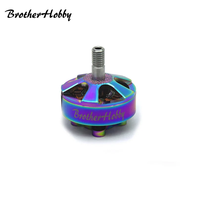 BrotherHobby Returner R6 2306 2450KV 4-5S бесщеточный мотор цветное покрытие 16 см провод для радиоуправляемого гоночного дрона мультикоптера пропеллер