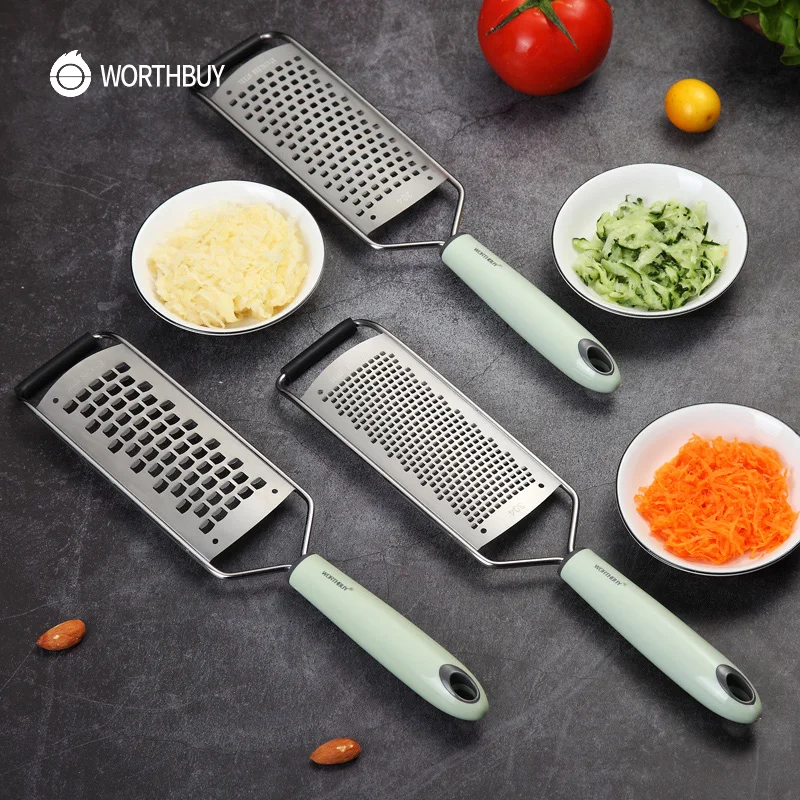 WORTHBUY Manual Vegetable Grater 304 Stainless Steel Vegetable Slicer