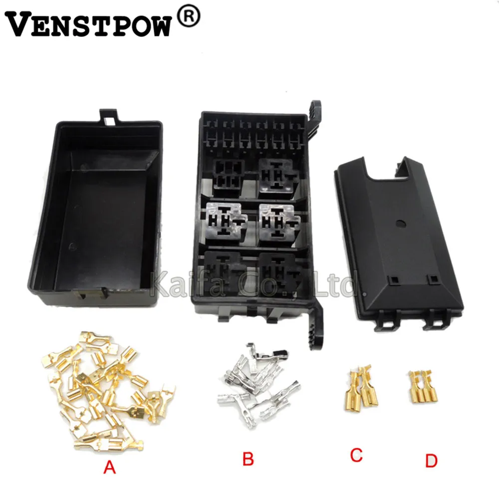 Auto fuse box 6 relay relay holder 5 road The nacelle insurance car insurance-in Relays from Home Improvement on Aliexpress.com | Alibaba Group