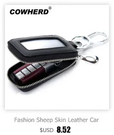 High Quality Luxury men and women key holder Zipped Key Pouch Keychain Auto Car Key Case Bag,YK8612