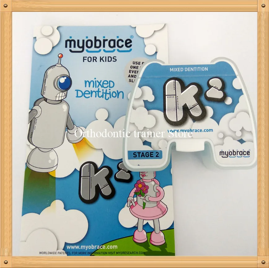 Myobrace для детей K2 ортодонтический тренажер зубов/стоматологический бандаж