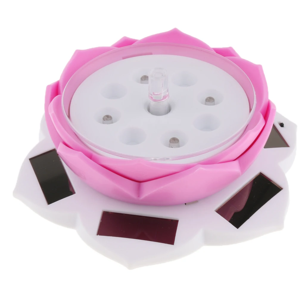 

Solar Power 360 Degree Rotating Display Stand Turntable Plate for Jewelry