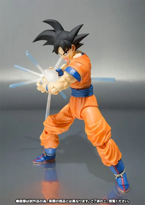 PrettyAngel-Подлинная Bandai Tamashii нация S. H. Figuarts СВЧ Dragon Ball Z Figuarts Goku фигурка