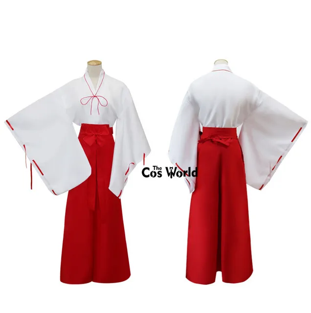 Anime InuYasha Hanyo no Yashahime The Half-Demon Princess Moroha Kimono  Cosplay Costumes Tops Shorts Cloak Outfit Wig gift - AliExpress