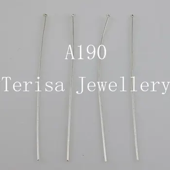 

New Free Shipping.A190#.Wholesale Silver fittings. Size:1mm.Color:Silver.Length:7cm.100pcs/lot