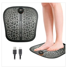 EMS Foot care Massager Electric ABS Physiotherapy Revitalizing Pedicure Tens Wireless Feet Muscle Stimulator Foot Vibrate Tool