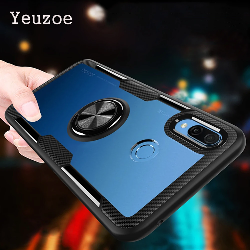 Yeuzoe Fashion Clear phone cover For Huawei Honor Play Cases Soft Silicon Cover huawei HonorPlay coque capa |
