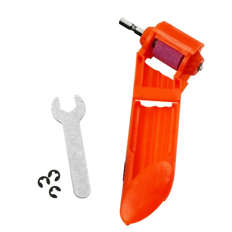 

Drill Bit Sharpener Sharpening Tool Set Drill Shank Grinding With Wrench and Gaskets Power Drill Polishing Machine Accessories