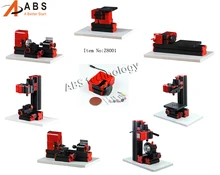 8 in 1 Mini Combined Lathe Machine tool;Milling ,Drilling For Soft Metal or Wood Processing,Gift for Student,children