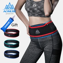 AONIJIE-riñonera delgada para correr, bolsa para trotar, dinero, viaje, Maratón, gimnasio, Fitness, 6,9 en soporte para teléfono móvil W938