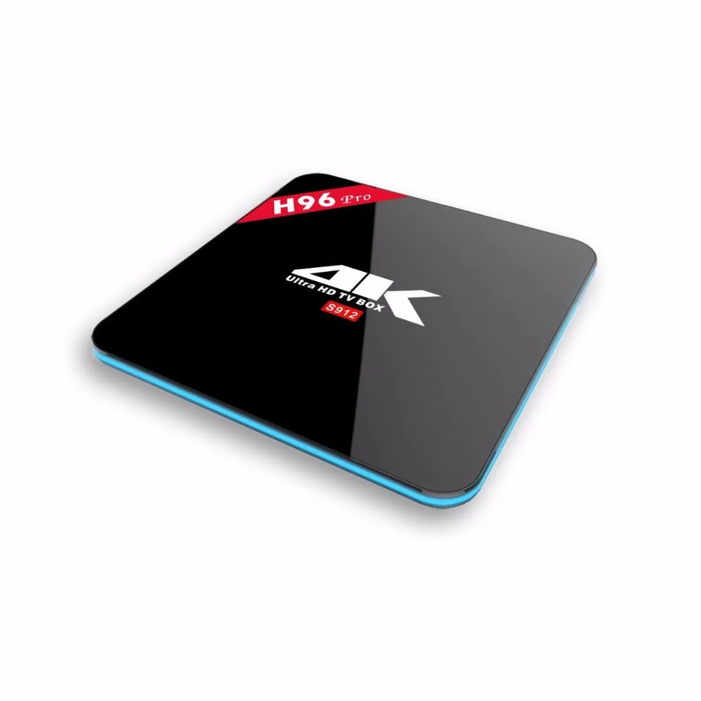 H96 PRO TV Box Android 6.0 Amlogic S912 OctaMali-T820MP3 GPU 2G 16G Dual wifi 2.4GHz/5.8GHz Gigabit 1000LAN Bluetooth 4.0