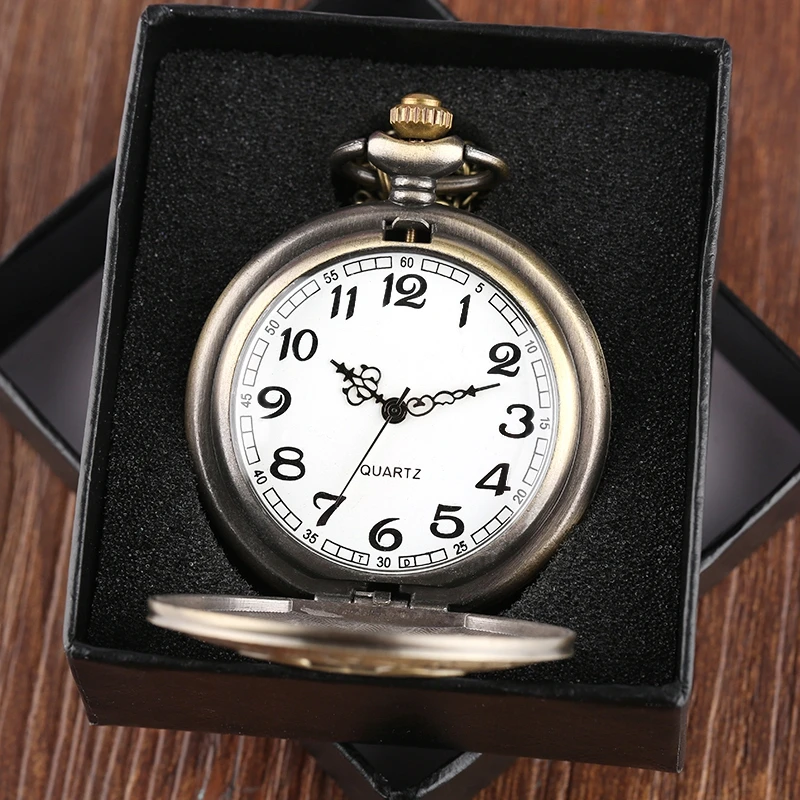 10 шт черные карманные часы Коробка Подарочный чехол часы подарочные коробки чехол s 8*7*3 см подарки WB08-10