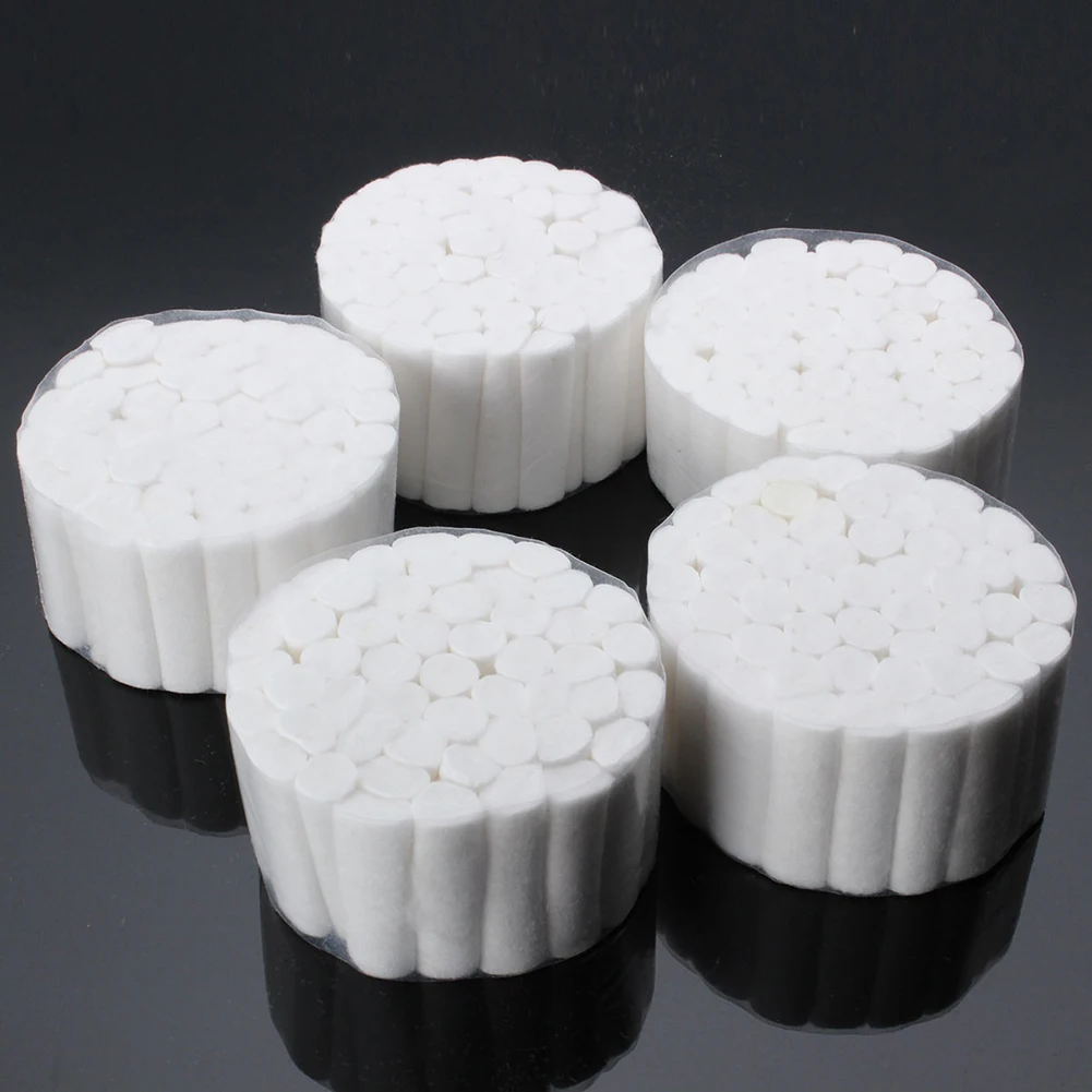 

5Pcs Disposable Cotton Rolls Clinic Dental Treatment Absorbent Medical Supplies