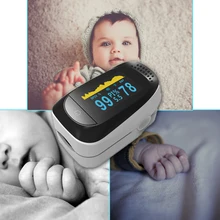 Медицинский оксиметр OLED Sleep PI/PR/SPO2/мониторинг параметров помогает лечение сна батарея мини черный/серый Палец Клип оксиметр