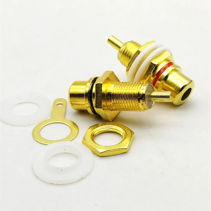 RCA Female Panel Socket 3