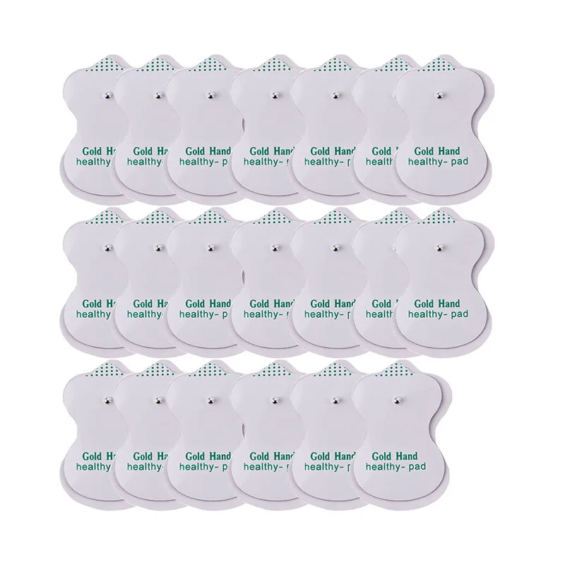 20pcs/lot Good Quality white Electrode Pads for Tens Acupuncture Digital Therapy Machine Massager Slimming Massager Health pads 20pcs/lot Good Quality white Electrode Pads for Tens Acupuncture Digital Therapy Machine Massager Slimming Massager Health pads