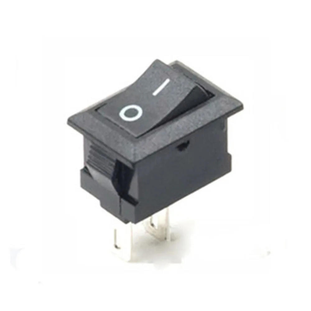 5Pcs//Lot 3 Pins 12V 16A Red Dot Rocker SPST Switch Toggle Car Interior Switch